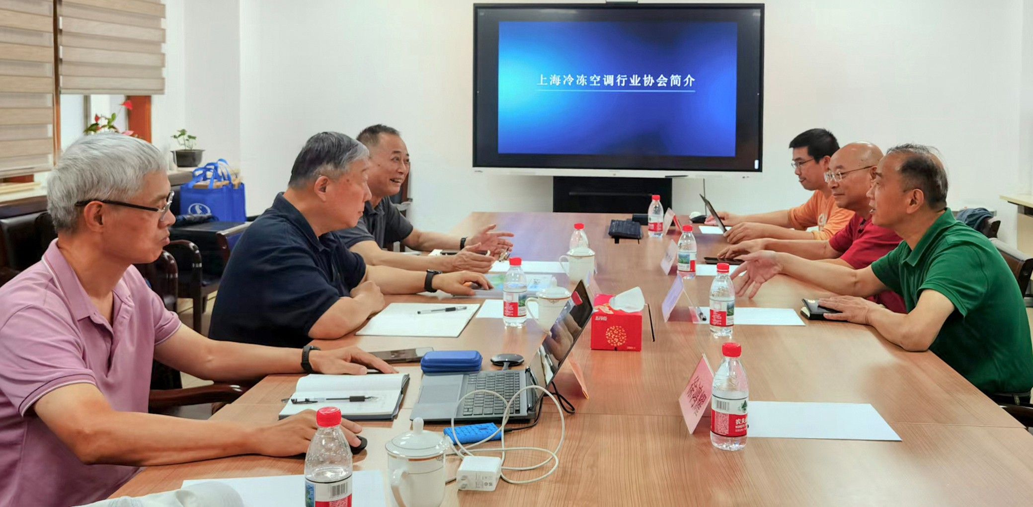 协会走访上海中药行业协会